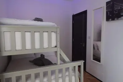 Family room in the farmhouse, sleeping 4, breakfast included in onsite bistro close to beach