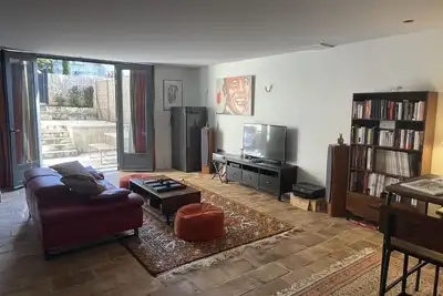 Image de Maison de village, 98m2, 2 chambres, terrasse, piscine, climatisé, parking privé