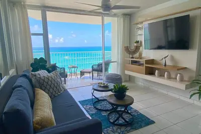 Image de Beachfront 2b/2b  Walk 2 Eat  Isla Verde Beach