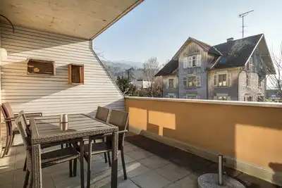 Image de Appartement \"Kilian\" avec vue sur les montagnes, balcon et Wi-Fi.