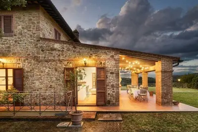Image de Appartement de vacances Trequanda pour 1 - 6 personnes avec 2 chambres à coucher - Maison jumelée
