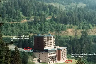 Image de Studio Cabine 24m² avec jardin à Chamrousse