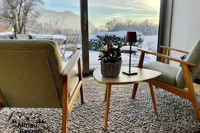 Image de Charming bungalow Almau. Bavaria with large garden & mountain view * New * 4 +2 pers