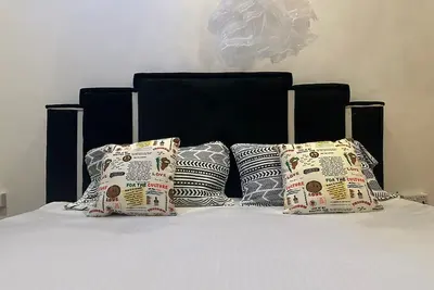Harmony house with a king size bed and two double beds