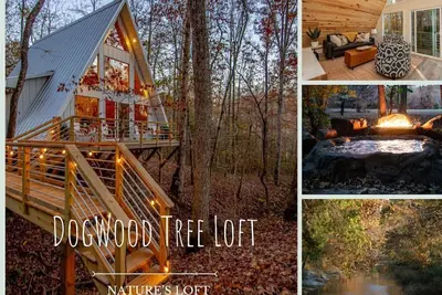 Image de Tree Loft Rock Hot Tub Buffalo River