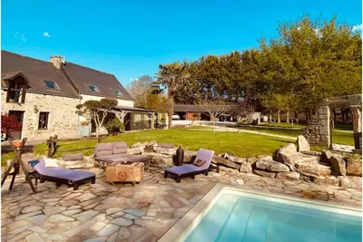 Image de Maison avec piscine, 8 pers (4 adultes et 4 enfts)