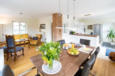 Image de Maison au toit de chaume avec sauna à Rerik