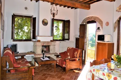 Image de Appartement en Toscane avec Vue