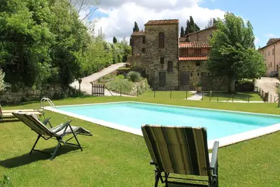 Image de Maison de vacances à Montorsoli avec piscine