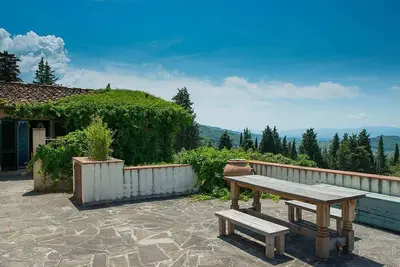 Image de Maison à Chianti avec piscine et sauna