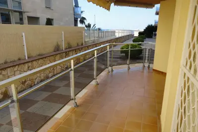 Image de Appartement en bord de mer avec terrasse, piscine, parking et Wifi à Torredembarra