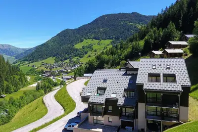Image de Studio cabine spacieux 4 pers, proche pistes et village, balcon et parking, Arêches-Beaufort