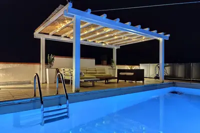 Magnifique penthouse à l'île d'Elbe avec piscine privée chauffée