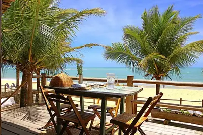 Image de Beautiful Beachfront House in Trancoso - Bah045