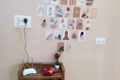 Image de Boho, 1 Bhk Bohemian style house