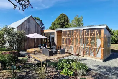 Une parenthèse verte dans une maison durable