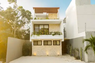 Image de Spacious and Private 3 Bedroom Jungle Villa close to cenotes