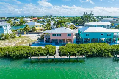 Bayfront Home with Dock and Heated Pool