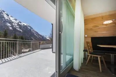 Image de Appartement \"Alpenblick Nr 2\" avec jardin partagé & Wi-Fi