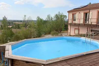 Image de Maison toute équipée, piscine, vue & au calme
