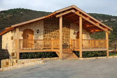 Image de stone cottage with jacuzzi and chimney for up to 2 guests, .
