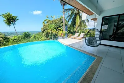 Image de Hilltop Villa with Amazing Ocean and Jungle Views