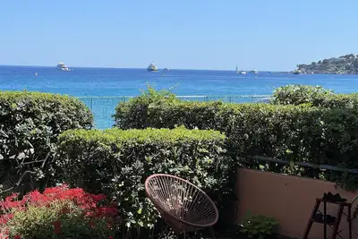 Image de Le Pamela face à la mer, vue exceptionnelle, jardin privé, parking privé