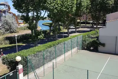 Image de Cap d'Agde, studio 4 pers avec piscine et tennis