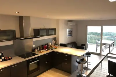 Image de Beau Duplex Porticcio vue mer 180° deux terrasses (4 à 6 p)