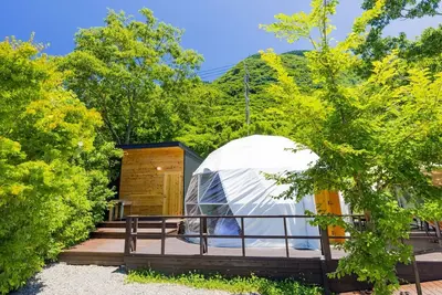 Image de Guest room with hot spring dome tent 1 night  / Yufu Ōita