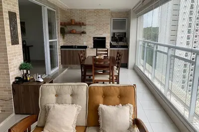 Image de Beautiful apartment with the best view in Enseada - 3 minutes from the beach