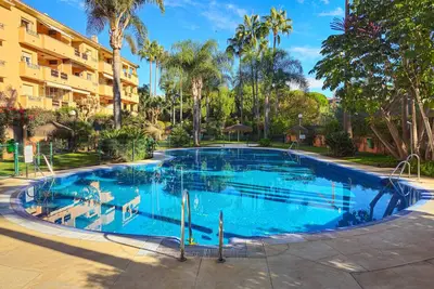 Three bedroom apartment in Las Chapas, Marbella.