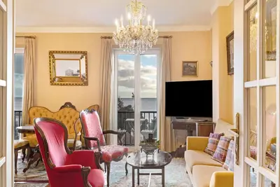 Image de Appartement \"Bela Sao Tiago 36\" avec vue sur la mer, balcon et Wi-Fi.