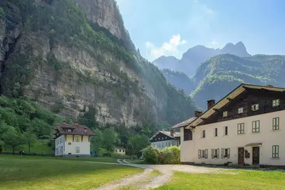 Image de Appartement 'Villa Stanga' avec vue montagne, jardin privé et Wi-Fi