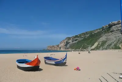 Rocha Linda2 Plage Nazare Bord De Mer A 40 Metres Avec  Wifi