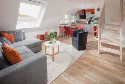 Image de Die Ferienwohnung SĂĽd-ost Wurde in 2022 Frisch Renoviert