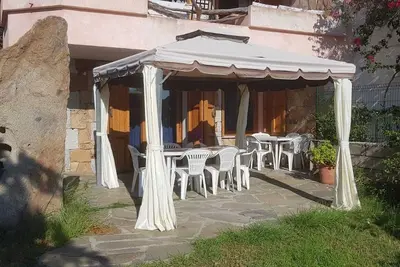 Villa with private beach access