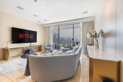 Image de Cinq Palmes - Vue complète sur la marina - Étage élevé - 2ch