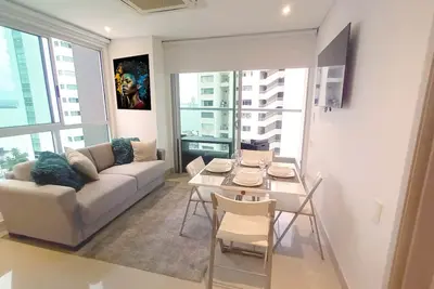 Image de Luxury Kingbed Beach Ocean View 360º Rooftop Pool Murano Elite Bocagrande