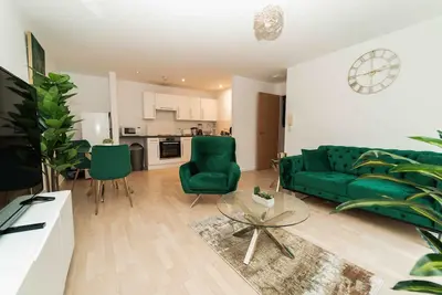 Image de Stunning, Cozy and Modern 2bedroom apartment in the heart of Manchester.