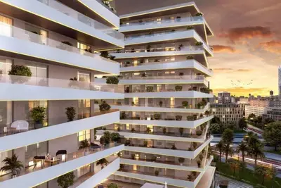 Image de Boasting accommodation with a pool view and a balcony,