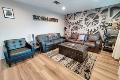 Stylish Steampunk Home for Extended Stays