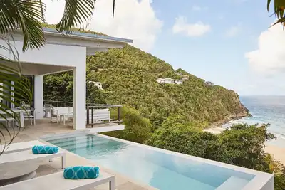 Image de Ventana stunning contemporary beach house, 5min walk to stunning Trunk Bay beach
