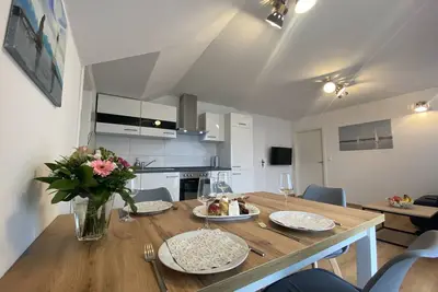 Image de Idyllic apartment in the countryside with south-facing balcony, parking space (wallbox) and bicycle room.