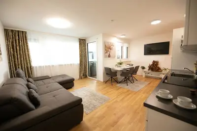 Image de Sea View, 1-5 min from U1 Subway, Old Danube, Vic, Acv, Shoppingmall, DanubePark