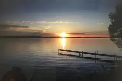 Image de East Torch Lake cottage with beautiful sunsets!