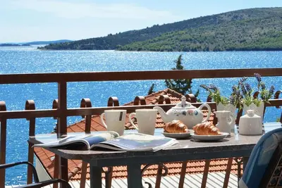 Image de Apartment with Sea Views, Pool, Summer Kitchen, Fantastic Location near Beach