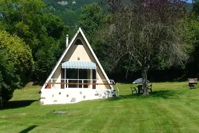 Image de Typique chalet de montagne, pleine nature. Proche randonnées et stations de ski