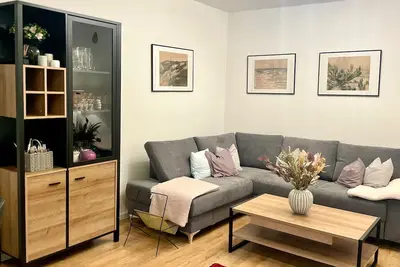 Image de Wonderfully quiet vacation apartment with terrace, fireplace and sauna