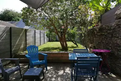 Image de Logement de 31m2 avec terrasse sur Equeudreville Hainneville proche Naval Group